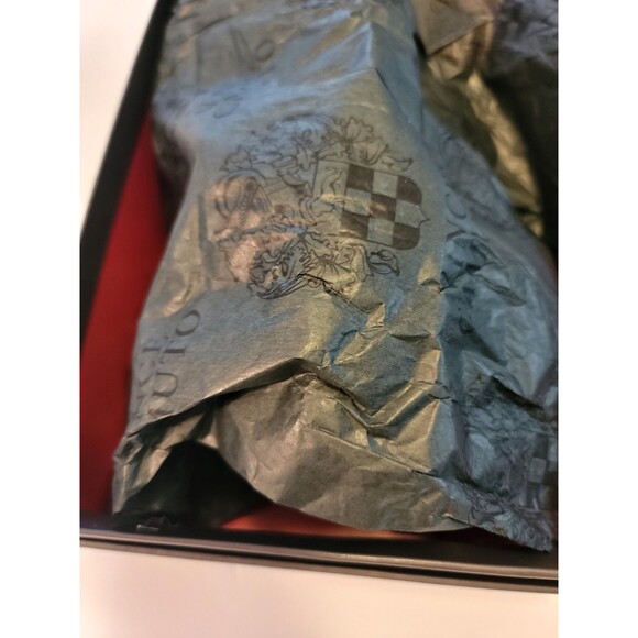 Vince Camuto Black Leather Platform Slide Wedge Wood Heel Sandals, Sz 7 Dormina - Picture 10 of 15